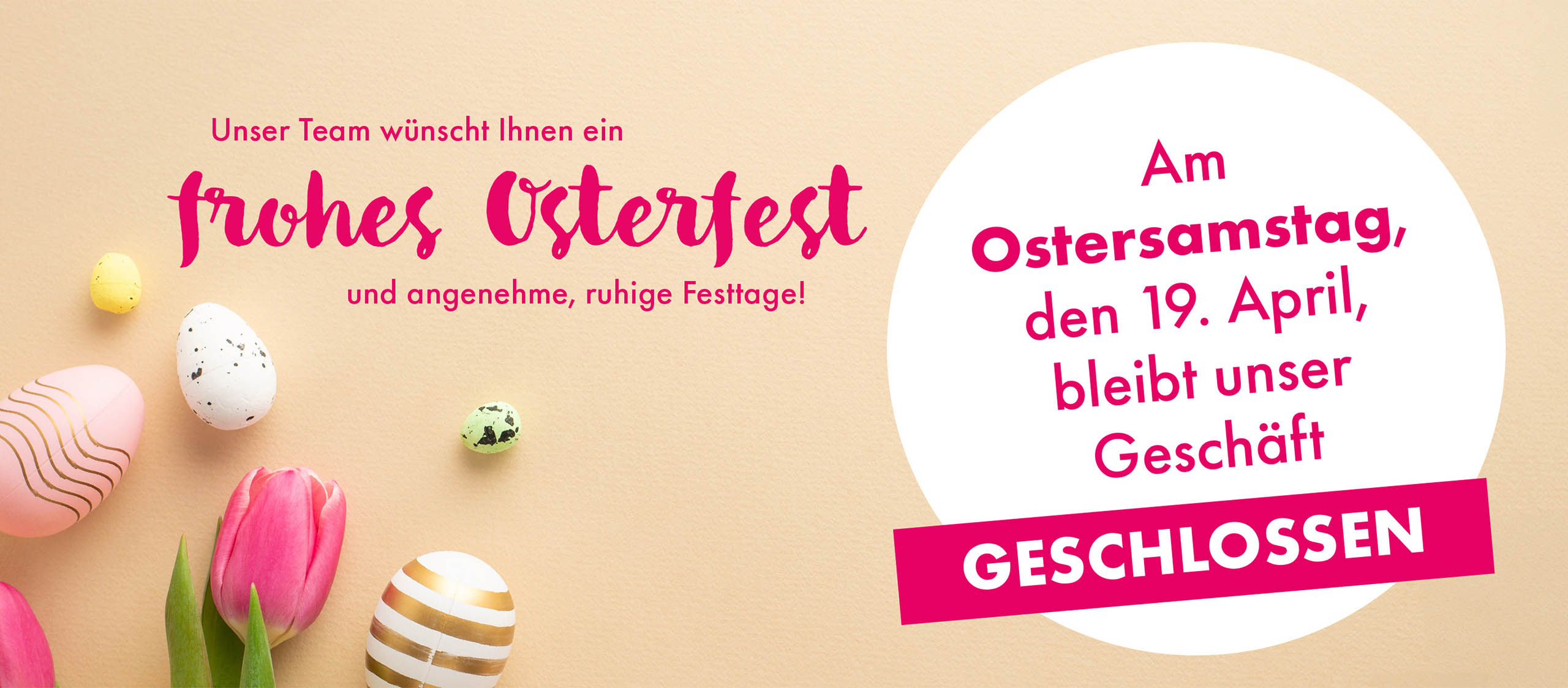 Wittgensteiner Möbelhaus - Osterfeiertage 2025