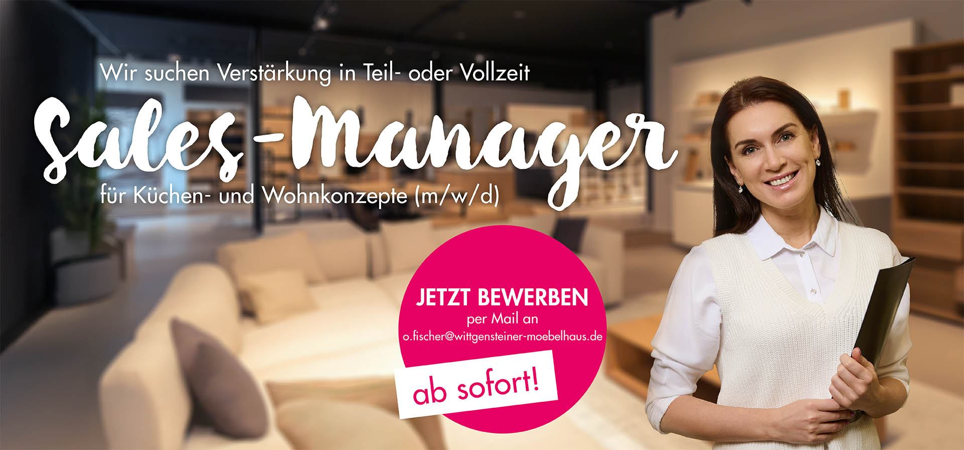 Sales Manager gesucht